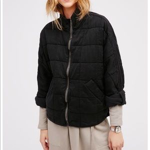 Free People Dolman Quilted Jacket